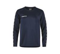 Sweatshirt col rond enfant Craft Squad 2.0 Bleu 10/12 ans