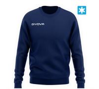 Sweatshirt col rond enfant Givova Bleu XS