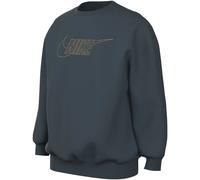 Sweatshirt col rond enfant Nike Club Fleece Beige 7/8 ans Unisex