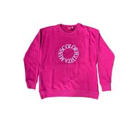 Sweatshirt col rond femme TheJoggConcept Jcsafine - Slit Rose M