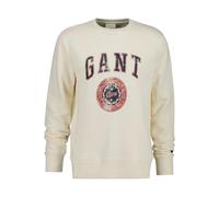 Sweatshirt col rond Gant Graphic Blanc XL