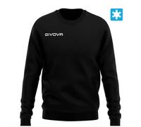 Givova Sweatshirt col rond Noir Taille M