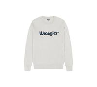 Wrangler 112350538 Logo Sweatshirt Beige 2XL Homme