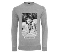 Sweatshirt col rond Mister Tee Fuck It 2.0 Gris S