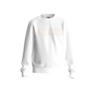 Sweatshirt col rond molleton Guess Beau Blanc XS