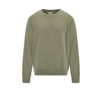 Sweatshirt col rond molleton Guess Beau Vert S