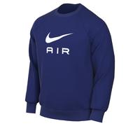 Sweatshirt col rond Nike Sportswear Air Ft Bleu S Male