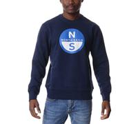 Sweatshirt col rond North Sails W/Graphic Bleu XL