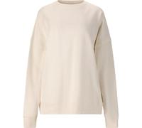 Sweatshirt col rond oversized femme Athlecia Gidon Beige 40