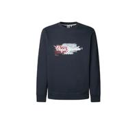 Pepe Jeans Trey Crew Maillot de survêtement, Bleu (Dulwich Blue), S Homme