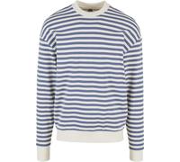 Urban Classics Striped Sweatshirt Bleu M Homme