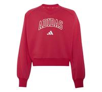 Adidas Sweatshirt col V fille Seasonals Collegiate Typography Rose / Blanc 11/12 ans