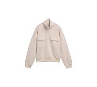 Sweatshirt col zippÃ© femme Tom Tailor Denim Gris XS