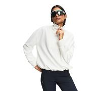 Sweatshirt col zippÃ© technique femme Aigle Blanc XS