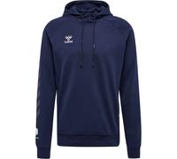 Hummel Sweatshirt à capuche Move Grid – coton – Bleu – 2XL