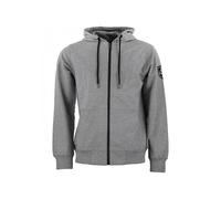 Sweatshirt coton full zip Peak Mountain French Terry Gris 2XL