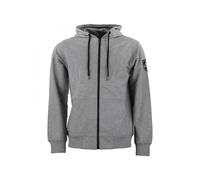 Sweatshirt coton full zip Peak Mountain French Terry Gris 2XL