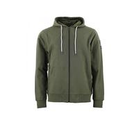 Sweatshirt coton full zip Peak Mountain French Terry Vert L