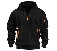 Sweatshirt Coupe Confortable Manches Longues Sweat Zippé Hemme Veste Simple Et Efficace Le Réflexe Confort Pour Se Déconnecter Après Le Boulot Pour Un Confort Qui Vous Accompagne Du Matin Au Soir