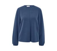 Sweatshirt coupe dÃ©contractÃ©e avec col Biesen coupe ample femme s.Oliver Bleu 42