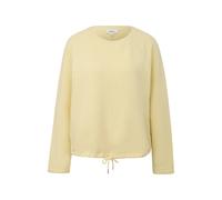 Sweatshirt coupe dÃ©contractÃ©e avec imprimÃ© devant et dos femme s.Oliver Jaune 46