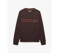 Sweatshirt coupe décontractée Superdry Marron M