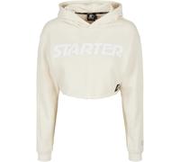 Sweatshirt court à capuche femme Urban Classics Starter Blanc XS