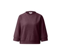 Sweatshirt court Ã manches raglan 3/4 coupe dÃ©contractÃ©e femme s.Oliver Violet 34
