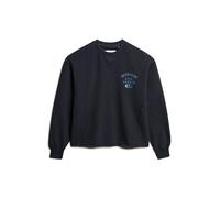 Superdry & Co Sweat-shirt 'Athletic' marine / bleu foncé, Taille M