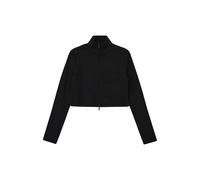 Sweatshirt courte avec fermeture Ã©clair double sens fille s.Oliver Noir 15/16 ans