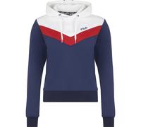 Sweatshirt crop top à capuche femme Fila Bosa Bleu M