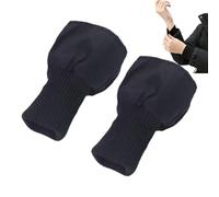 Sweatshirt Cuffs | - Rib Knit Construction, Stretchable Flexible Fit, Durable Replacement Material, Seamless Integration | Repair Or Extend Sleeves On Jackets Sweaters Shirts Windbreakers Workwear