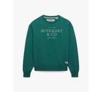 Sweatshirt dÃ©contractÃ©e femme Superdry Luxe Casual Vert S