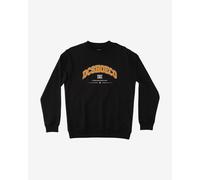 Sweatshirt DC Shoes Ortientation orange noir. - S