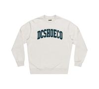 Sweatshirt DC Shoes Varsity Blanc L