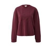 Sweatshirt de plongÃ©e Ã la coupe dÃ©contractÃ©e avec gaufrage femme s.Oliver Rouge 52