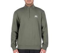 ALPHA INDUSTRIES Sweat-shirt olive / rouge / blanc, Taille S