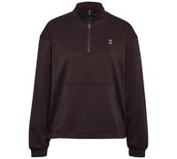 Hummel Yoga Soft Half Zip Sweatshirt Marron XS Femme