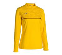 Joma Record Iii Half Zip Sweatshirt Jaune M Femme