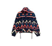 Sweatshirt demi-zip femme Superdry Super Soft Bleu XL