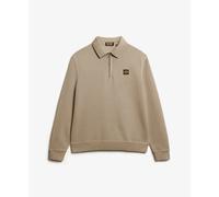 Sweatshirt demi-zip Superdry Contrast Stitch Vert 2XL