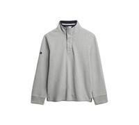 Sweatshirt demi-zip Superdry Cotton Classics Jersey Henley Gris 2XL