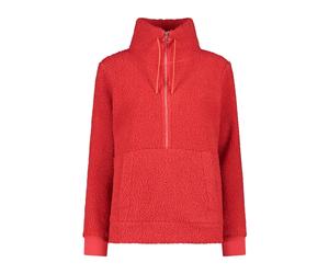 Sweatshirt demi-zippÃ© femme CMP Rouge XS