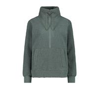 Sweatshirt demi-zippÃ© femme CMP Vert M