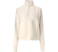 Sweatshirt demi-zippé femme Athlecia Jillnana Beige 40