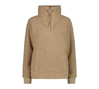 Sweatshirt demi-zippé femme CMP Beige 3XL