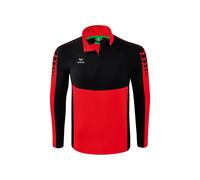 Erima Sweat d'entraînement enfant Six Wings Rouge/Noir 14 ans