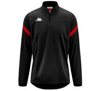 Sweatshirt Dolvole pour Homme - Noir, rouge - KAPPA - Manches longues - Col montant XXXL