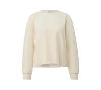 Sweatshirt doux avec dÃ©tail imprimÃ©, coupe dÃ©contractÃ©e femme s.Oliver Beige 42