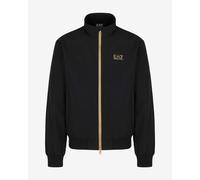 Sweatshirt EA7 Core Identity Gold Full Zip noir doré - S